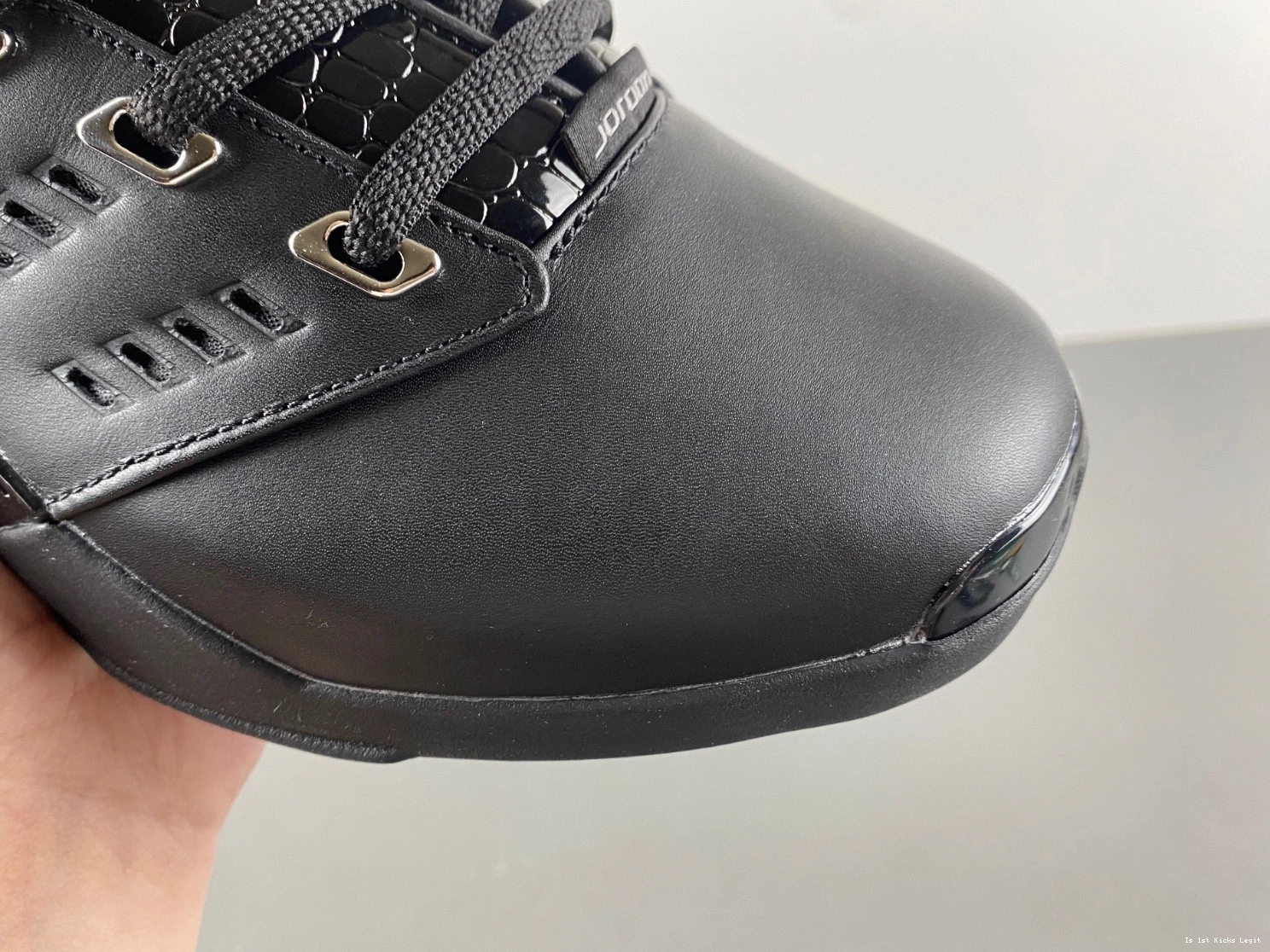 'Black Chrome' OG Low Air 303891-004 Jordan 17 1025